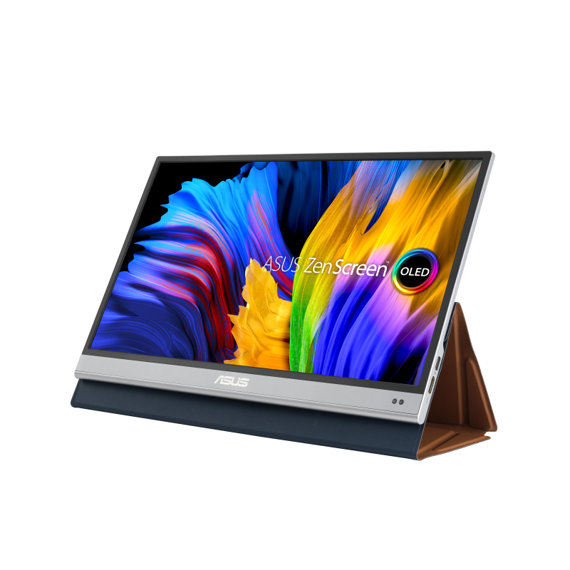 Asus 13.3" MQ13AH Zenscreen OLED FHD 1ms 60Hz HDR10 100% DCI-P3 Delta E<2 Proximity Sensor Type-C Portable Monitor