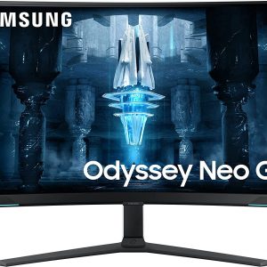 Samsung 32" Odyssey Neo G8 LS32BG852NEXXS 4K UHD 240Hz 1ms Freesync Premium Gsync Ultrawide Curve Gaming Monitor