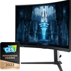 Samsung 32" Odyssey Neo G8 LS32BG852NEXXS 4K UHD 240Hz 1ms Freesync Premium Gsync Ultrawide Curve Gaming Monitor