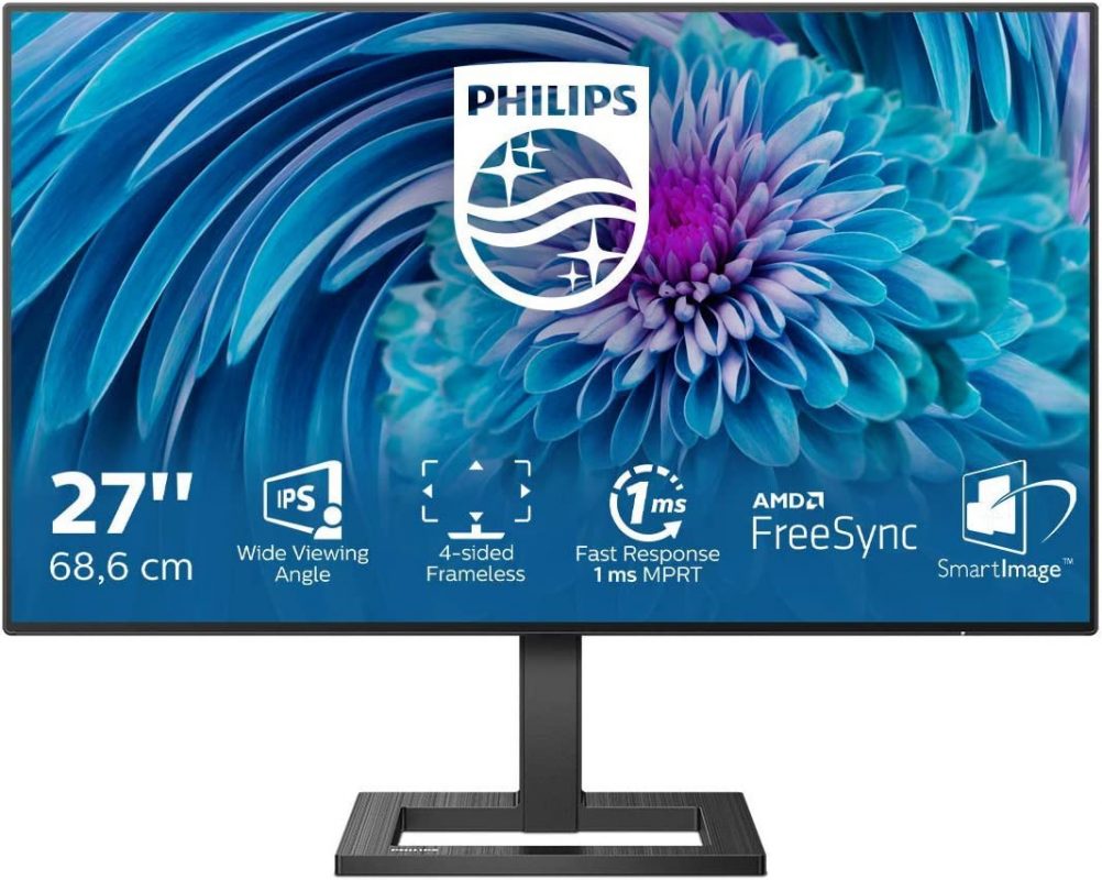 Philips 27" 272E2FE IPS FHD 75Hz 1ms FreeSync Frameless LCD Gaming Monitor
