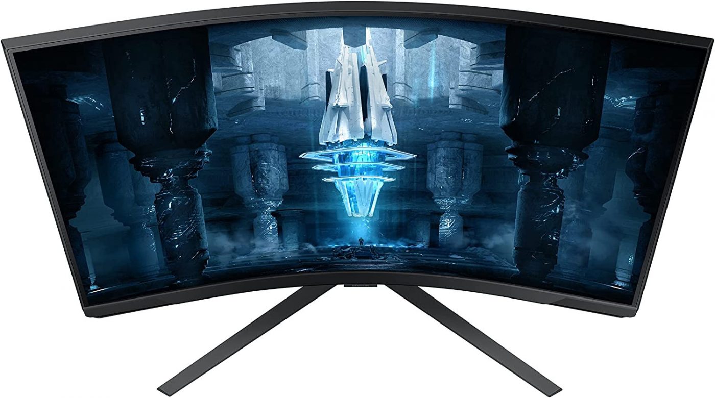 Samsung 32" Odyssey Neo G8 LS32BG852NEXXS 4K UHD 240Hz 1ms Freesync Premium Gsync Ultrawide Curve Gaming Monitor