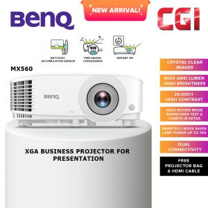 BenQ MX560 XGA 4000 ANSI Lumens 20,000:1 High Contrast Smart Eco Mode Business Projector