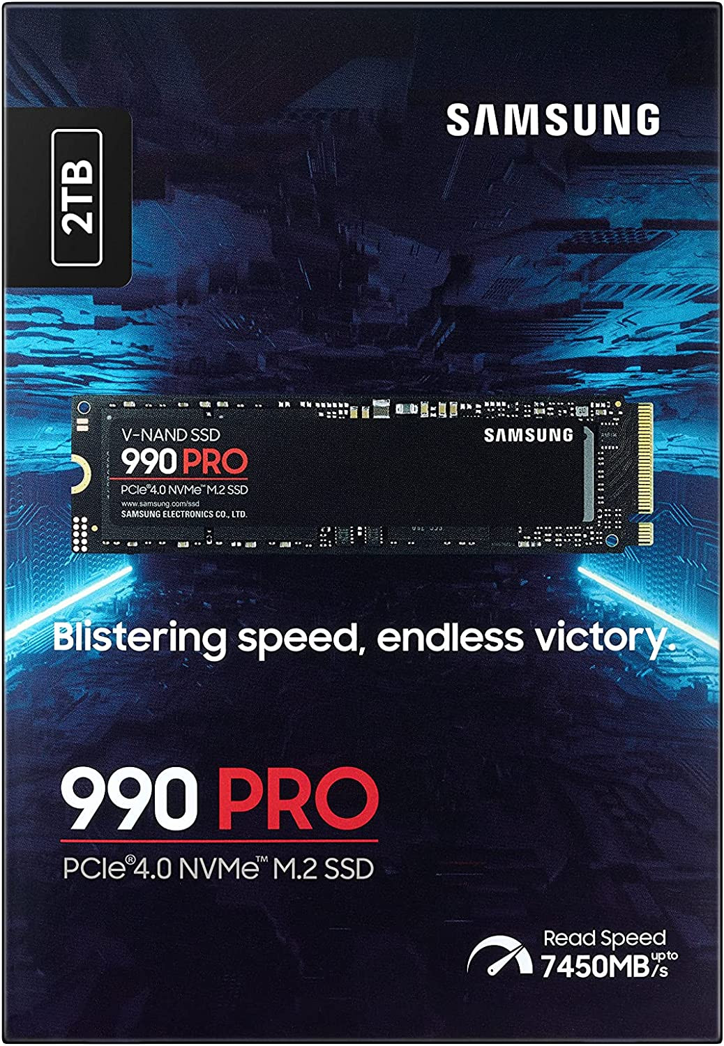 Samsung 990 PRO NVMe M.2 SSD 2TB - MZ-V9P2T0BW