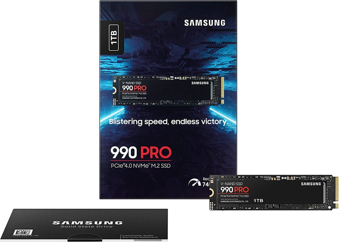 Samsung 990 PRO NVMe M.2 SSD 1TB - MZ-V9P1T0BW