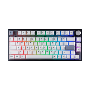 Tecware Veil 80 Wireless Translucent Black Mechanical Keyboard - Gateron Yellow (TWKB-VEIL80-ZGYL)