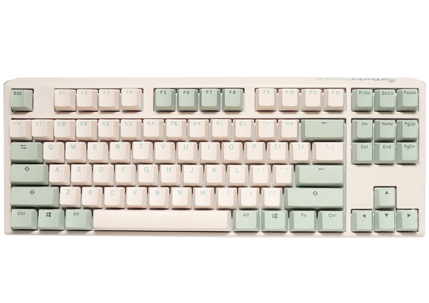 Ducky One 3 TKL Matcha Mechanical Keyboard - Cherry MX Silent Red (DKON2187-SUSPDMAEGGC1)