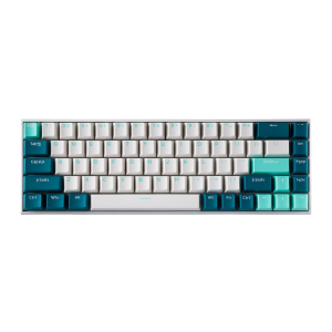 Tecware B68+ Wireless Mechanical Keyboard White - Gateron Yellow (TWKB-B68P-WH-ZGYL)