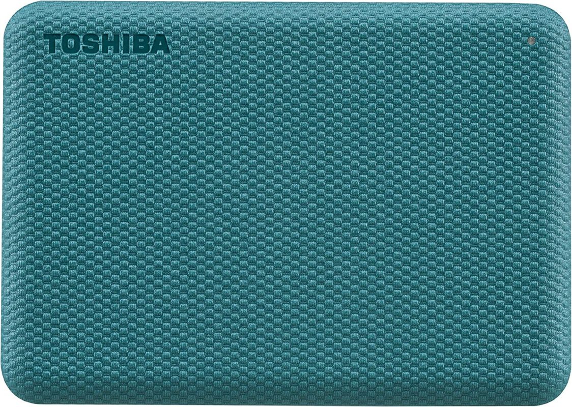 Toshiba 1TB HDTCA10AG3AA Canvio Advance V10 USB 3.0 Portable Hard Drive - Green