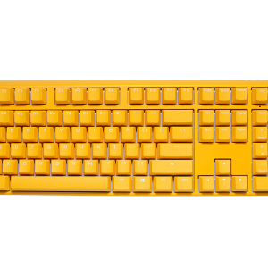 Ducky One 3 Yellow RGB Mechanical Keyboard - Cherry MX Red (DKON2108ST-RUSPDYDYYYC1)