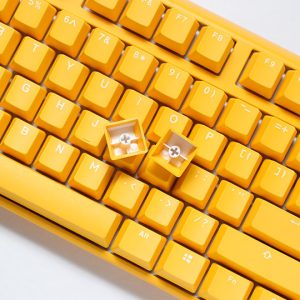 Ducky One 3 Yellow RGB Mechanical Keyboard - Cherry MX Blue (DKON2108ST-CUSPDYDYYYC1)