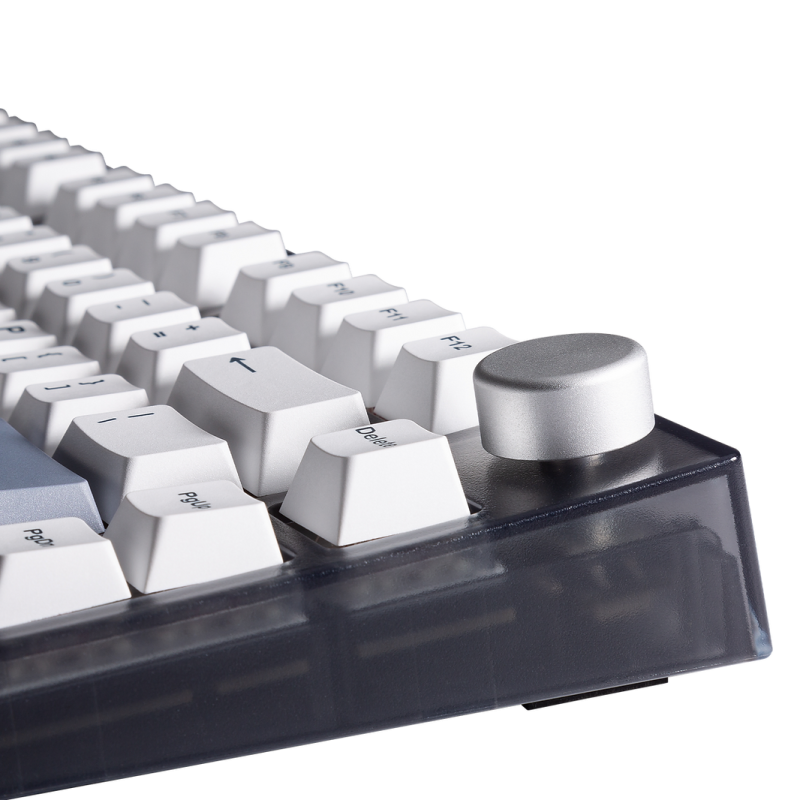 Tecware Veil 80 Wireless Translucent Black Mechanical Keyboard - Gateron Yellow (TWKB-VEIL80-ZGYL)