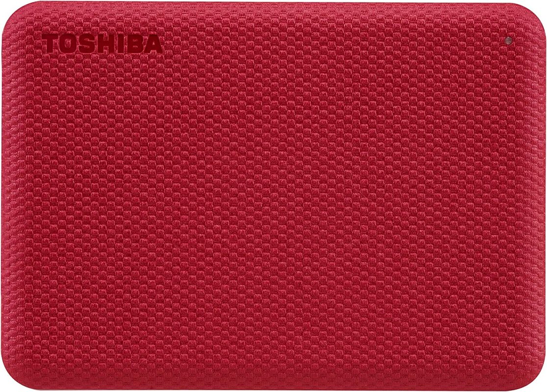 Toshiba 2TB HDTCA20AR3AA Canvio Advance V10 USB 3.0 Portable Hard Drive - Red