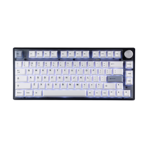 Tecware Veil 80 Wireless Translucent Black Mechanical Keyboard - Gateron Yellow (TWKB-VEIL80-ZGYL)