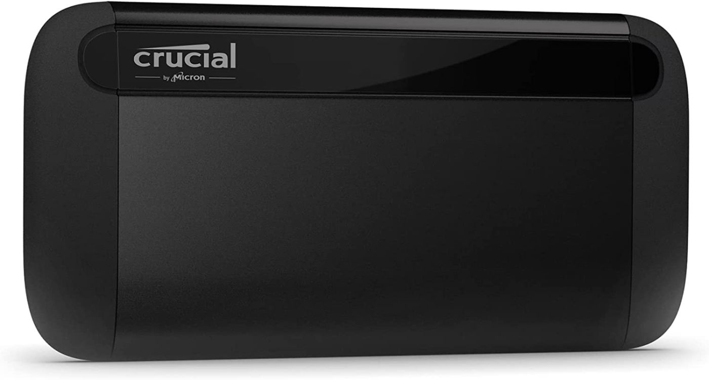 Crucial X8 1TB 1,050 MB/s USB 3.2 Gen-2 Portable SSD - CT1000X8SSD9