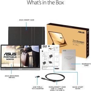 Asus ZenScreen MB14AC IPS FHD Ultraslim LightWeight Portable USB-C Monitor (14")