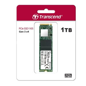 Transcend 1TB PCle 110S 3D NAND M.2 2280 SSD - TS1TMTE110S