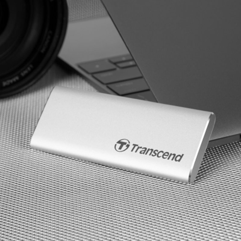 Transcend 120GB ESD240C USB 3.1 Gen 2  Type C Portable SSD - TS120GESD240C