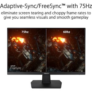 ASUS 24" VA24ECE Eye Care ,Full HD, IPS, Frameless, USB-C, 75Hz, Adaptive-Sync, Low Blue Light, Flicker Free