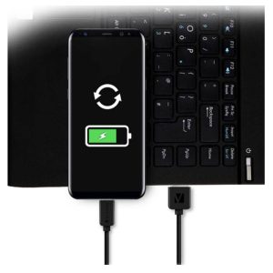 2a1c4ce6e3b71d50ede800be4398d91a.jpeg Verbatim 65432 120cm Sync & Charge USB to Type-C Cable - Black