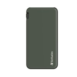 Verbatim 66440 0000mAh Lightweight Power Pack (PD 18W + QC 3.0 18W) - Green