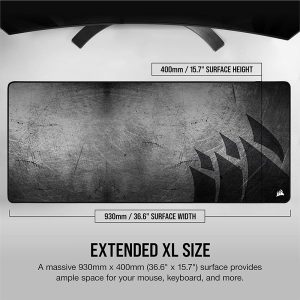 Corsair MM350 PRO Premium Spill-Proof Cloth Extended XL Gaming Mouse Pad (CH-9413771-WW)