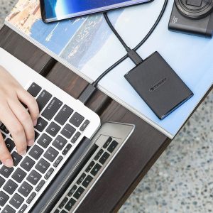 Transcend 1TB ESD270C USB 3.1 Gen 2 Type-C Portable SSD - TS1TESD270C