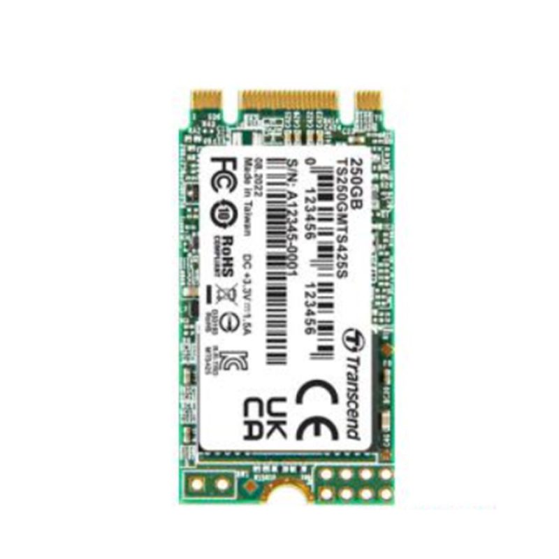 Transcend 250GB SATA III 6Gb/s M.2 2242 425S 3D NAND SSD - TS250GMTS425S