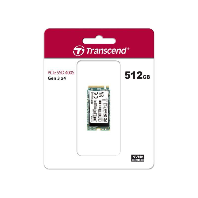 Transcend 512GB MTE400S NVMe PCIe Gen3 x4 SSD - TS512GMTE400S