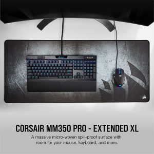Corsair MM350 PRO Premium Spill-Proof Cloth Extended XL Gaming Mouse Pad (CH-9413771-WW)