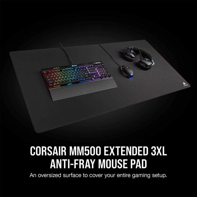 Corsair Premium Anti-Fray Cloth Extended 3XL Gaming Mouse Pad (CH-9415080-WW)