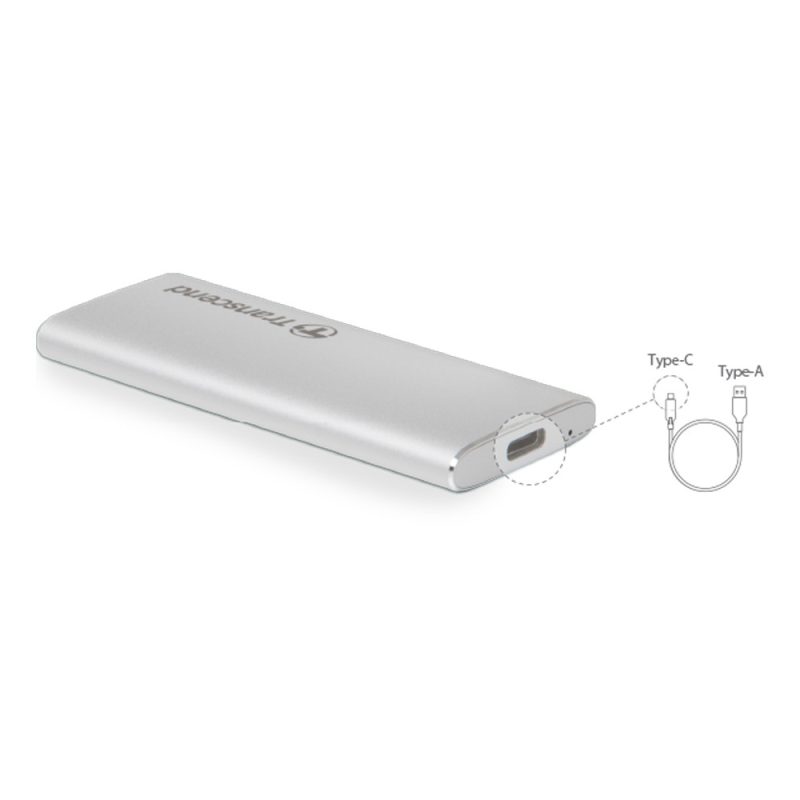 Transcend USB 3.0 Type-C M.2 2242 SATA SSD - TS-CM42S