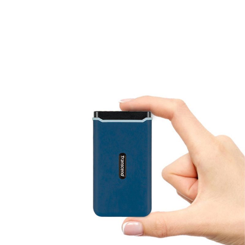 Transcend 250GB ESD370C USB 3.1 Gen 2 Type-C Portable SSD - TS250GESD370C