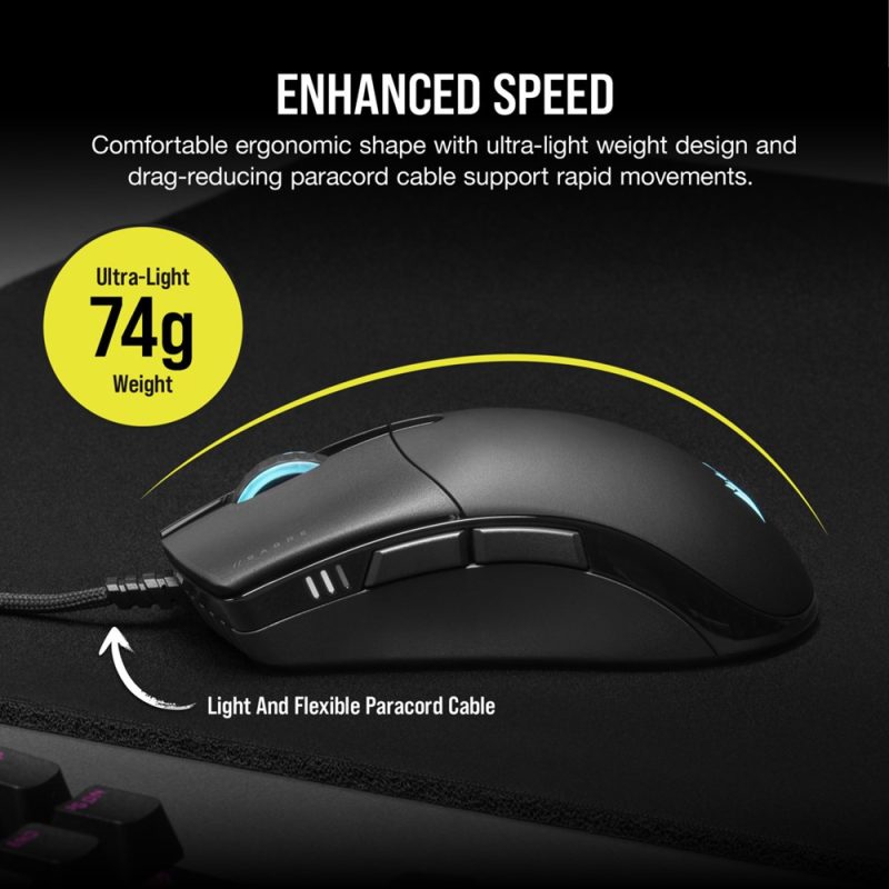 Corsair Sabre RGB PRO Champion Series Ultra Light FPS/MOBA Gaming Mouse (CH-9303111-AP)