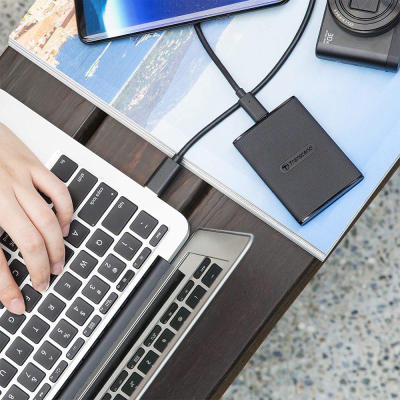764fbe65ce6670caafef3fb6ffaabecc.jpeg Transcend 500GB ESD270C USB 3.1 Gen 2 Type-C Portable SSD - TS500GESD270C