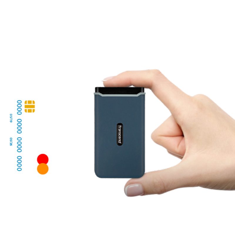 Transcend 250GB ESD370C USB 3.1 Gen 2 Type-C Portable SSD - TS250GESD370C