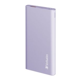 Verbatim 66691 10000mAh 20W Lightweight Power Pack - Purple