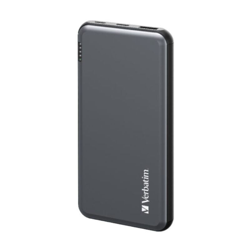 Verbatim 66628 20000mAh 22.5W Power Pack Aluminium Design (PD + QC3.0) - Grey