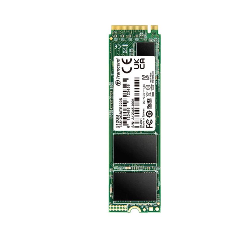 Transcend 512GB 220S PCle 3D NAND M.2 Gen 3x4 SSD - TS512GMTE220S