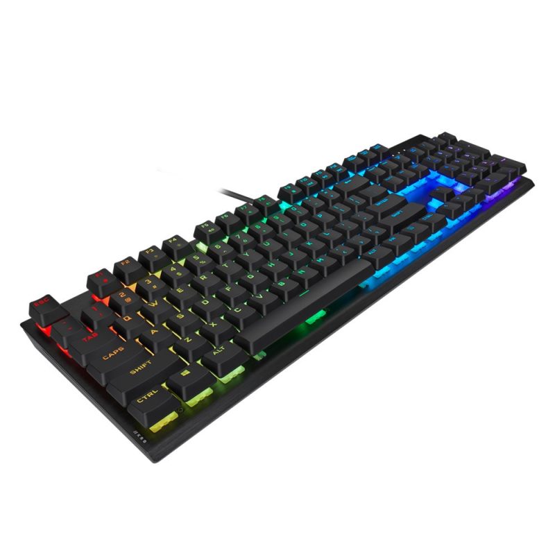 Corsair K60 RGB PRO Mechanical Gaming Keyboard Cherry MV Switches (CH-910D019-NA)