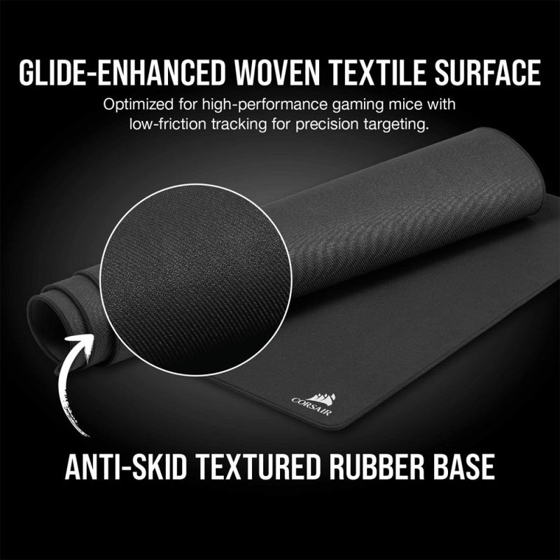 Corsair Premium Anti-Fray Cloth Extended 3XL Gaming Mouse Pad (CH-9415080-WW)