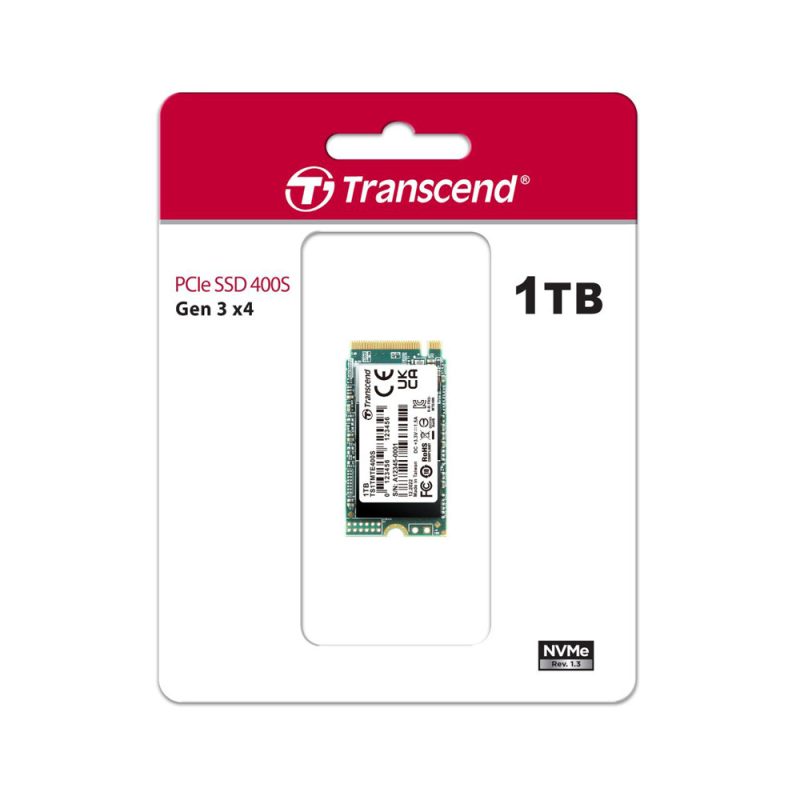 Transcend 1TB MTE400S NVMe PCIe Gen3 x4 SSD - TS1TMTE400S