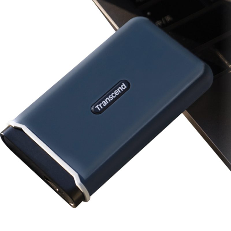 Transcend 250GB ESD370C USB 3.1 Gen 2 Type-C Portable SSD - TS250GESD370C