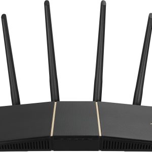 Asus RT-AX57 (AX3000) 1024 QAM 3000MBPS Dual Band WiFi 6 Free Network Security w Parental Control VPN Extendable Router