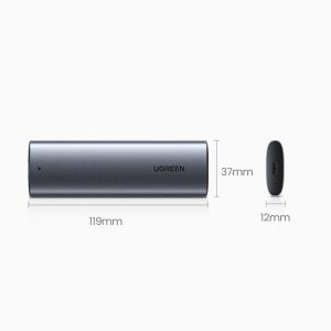 UGREEN (CM400) 90264 M.2 NVMe Sata Hard Drive Enclosure