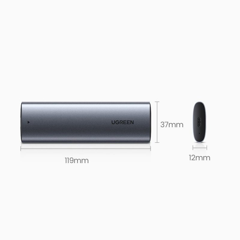 UGREEN (CM400) 90264 M.2 NVMe Sata Hard Drive Enclosure
