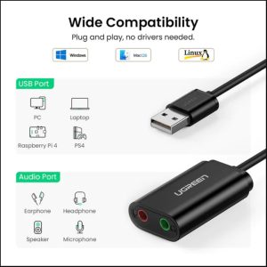 2c230ba8318cca5f640705fdb1a4288e.jpeg Ugreen (US205) 30724 USB to 3.5mm External Audio Stereo Sound Adapter