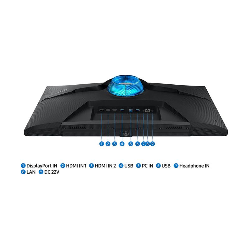 Samsung 32" Odyssey G70B IPS 4K UHD 144Hz 1ms Sync Freesync Premium Pro HDR10+ Gaming Monitor - LS32BG702EEXXS