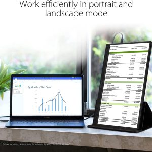 Asus 15.6" Zenscreen MB166C IPS FHD 60Hz 5ms Type C Eye Care Ultraslim Portable Monitor