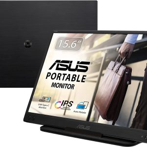 Asus 15.6" Zenscreen MB166C IPS FHD 60Hz 5ms Type C Eye Care Ultraslim Portable Monitor