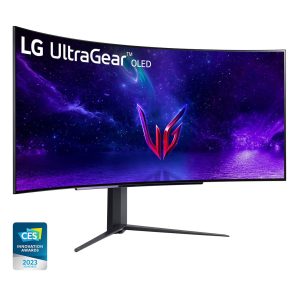 LG 45GR95QE 45'' UltraGear™ OLED Curved Gaming Monitor WQHD with 240Hz Refresh Rate 0.03ms Response Time